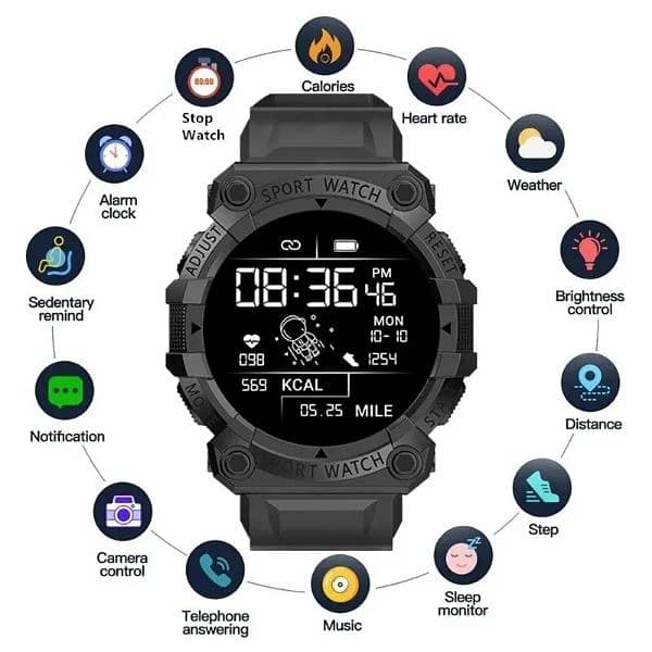 B33 Smart Watch Health Heart Rate Bluetooth Smart Sports Bracelet 0