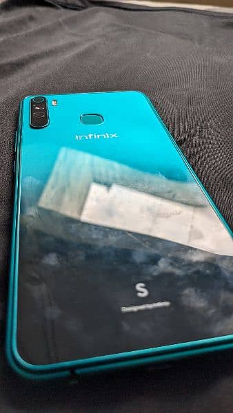 infinix S5 4.64 Box charger available hi 10.10 condition 1