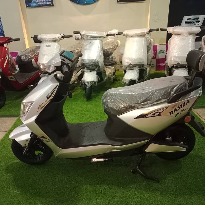 New Asia Ramza Electric Scooty Model P-11 leasing option Available 0
