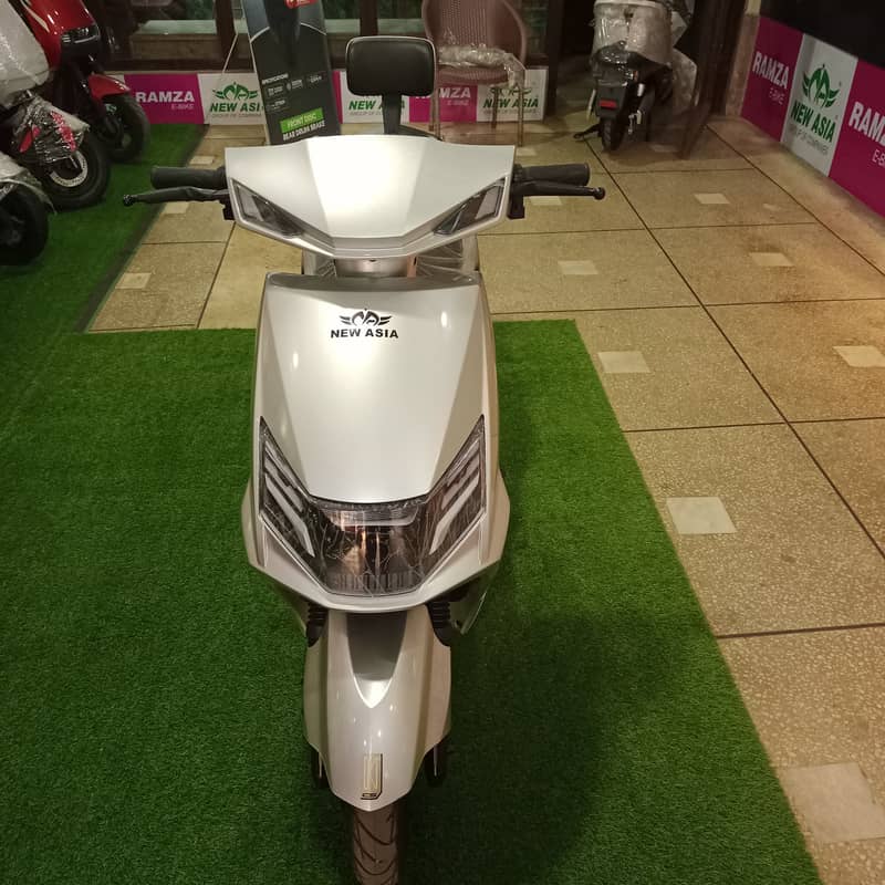 New Asia Ramza Electric Scooty Model P-11 leasing option Available 1