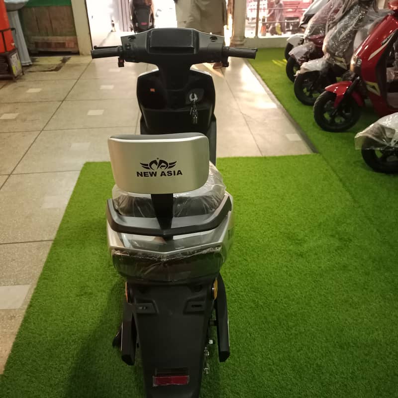 New Asia Ramza Electric Scooty Model P-11 leasing option Available 2