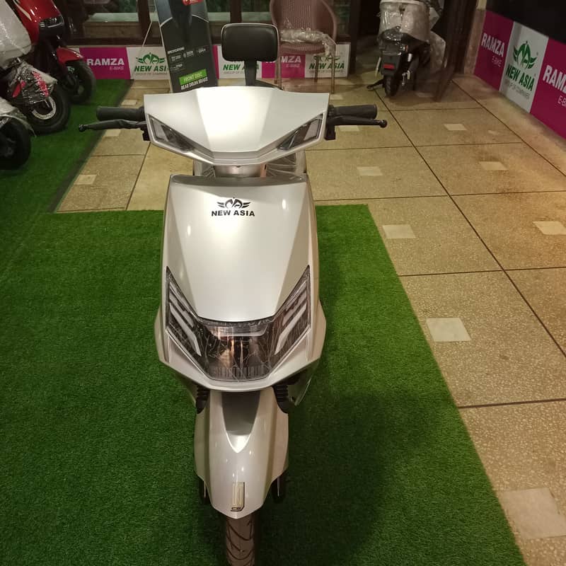New Asia Ramza Electric Scooty Model P-11 leasing option Available 5