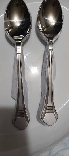 Heavy duty steel spoon 12 pieces 0