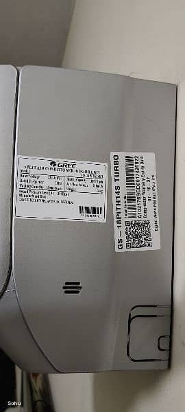 Gree AC inverter 1.5 ton 3