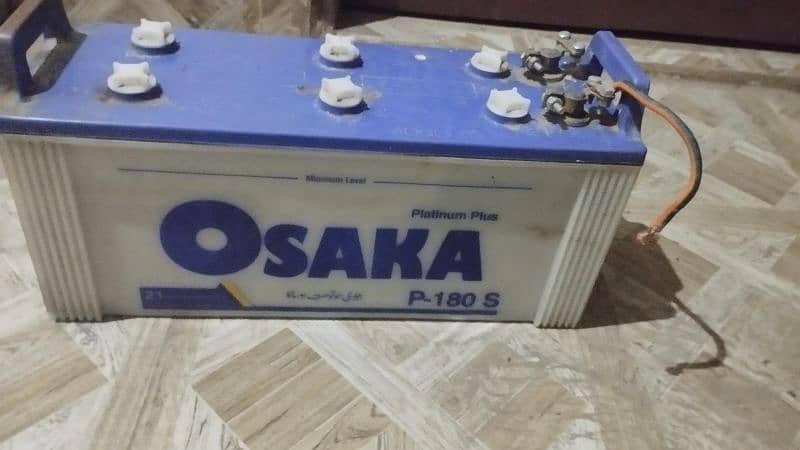 Osaka battery 130amh 21 plates p180 for sale 0