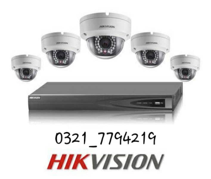 Cctv Camera 2 mp dvr 4 ch Hard 500Gb wire installation Rs. 25000 0