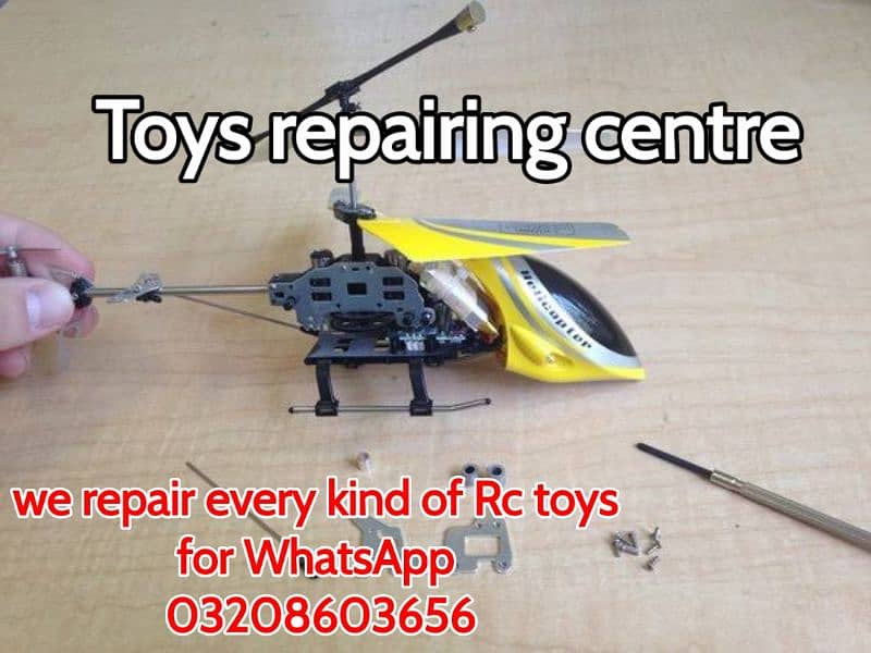 Remote control toys repairing centre 0