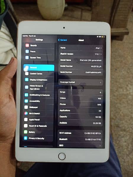 ipad mini 5 only 45 k exchange possible with good phone 1