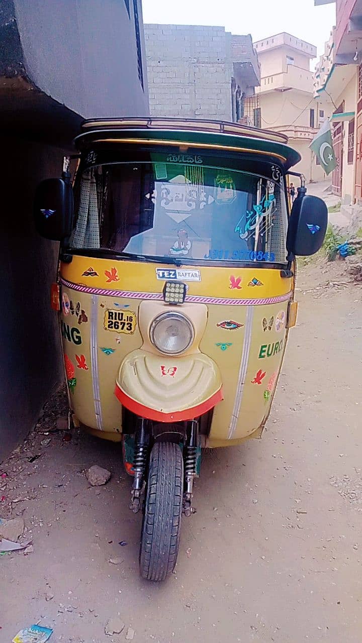 Tez Raftar Auto rickshaw just like new condition 0