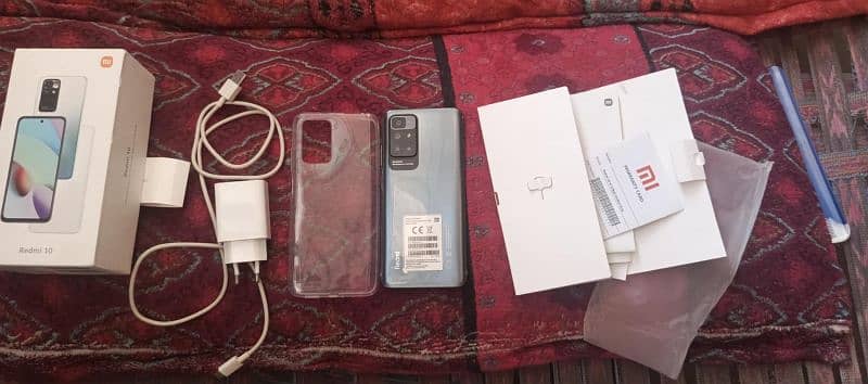 Xiaomi Redmi 10 4gb ram 128gb memory PTA approved all ok 17