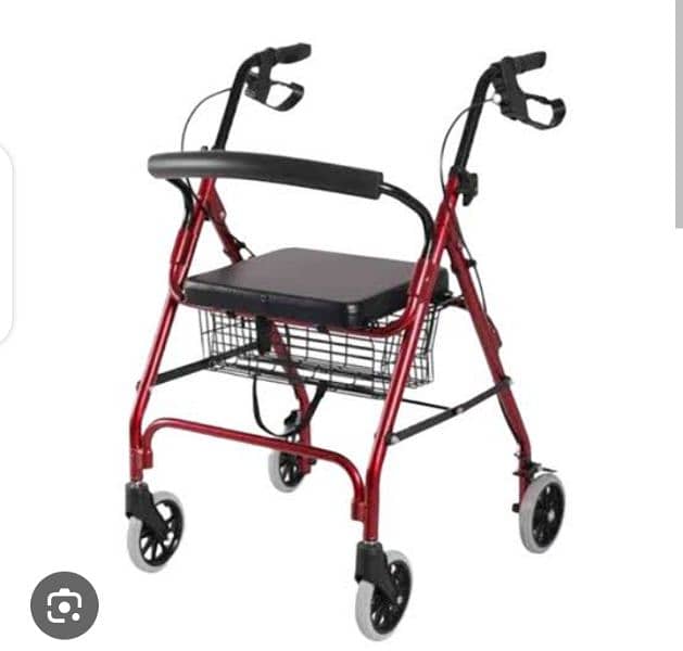 4 wheels Rollater Walker 6