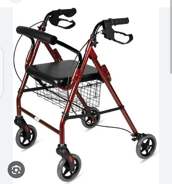 4 wheels Rollater Walker 7