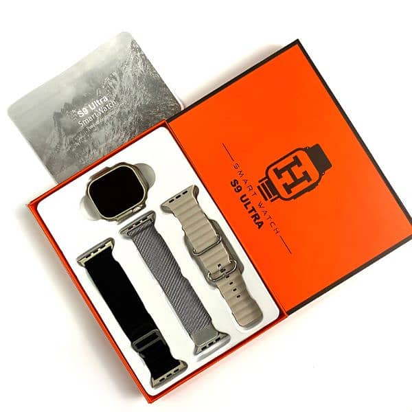 S9 Ultra 49mm (3 Straps) Smart Watch Series 9 / sim watches also avail 1