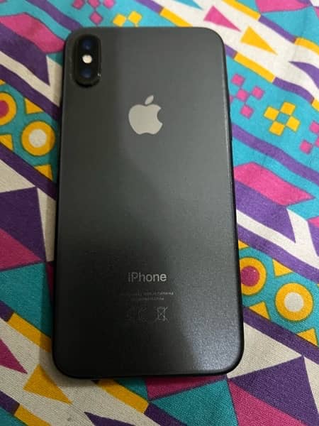 iPhone X pta approved 64gb black colour 75% battery health 2