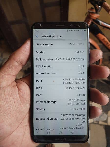 Huawei Mate 10 Lite - 4GB RAM, 64GB ROM, 8/10 Condition! 5