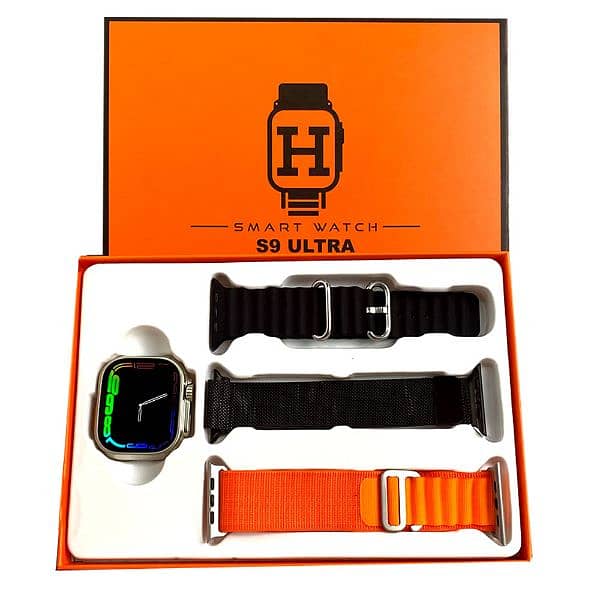 T20 Ultra2 Smart Watch With 4 Straps / Android smart watch / sim watch 11