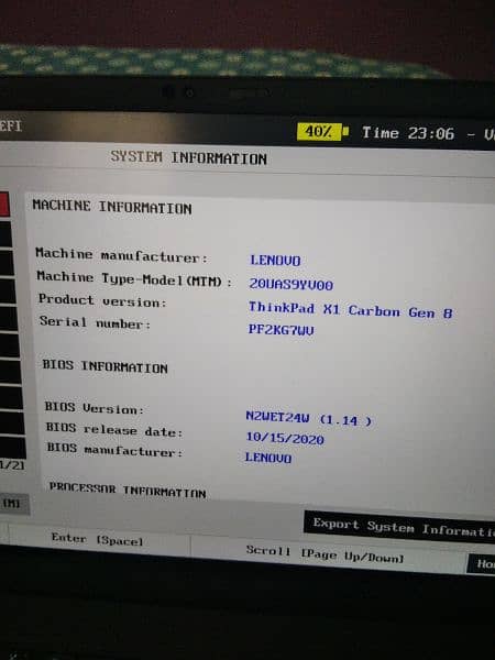 Lenovo X1 carbon corei7 10thgen 16gbram 512nvmessd 14inch fullhdscreen 5