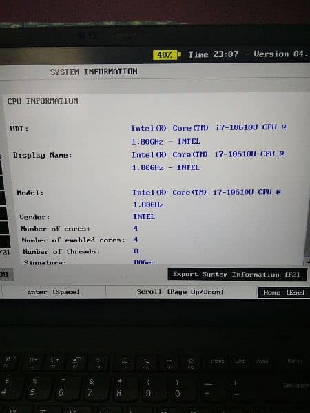 Lenovo X1 carbon corei7 10thgen 16gbram 512nvmessd 14inch fullhdscreen 6