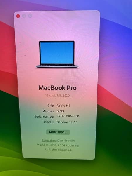 Apple Macbook Pro M1 Touchbar 13 inch  Best for Developememt 3