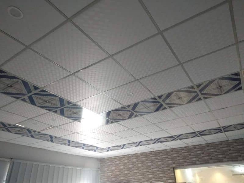 pvc Wall panel. wpc panel. gypsum & pvc Ceiling 2/2. pailing. Grass 16