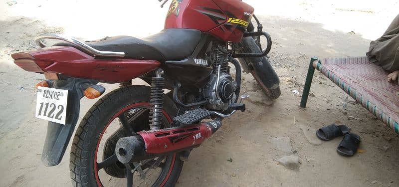 Yamaha ybrg 125 chakwal numbar Bick hai achi condition main hai 2