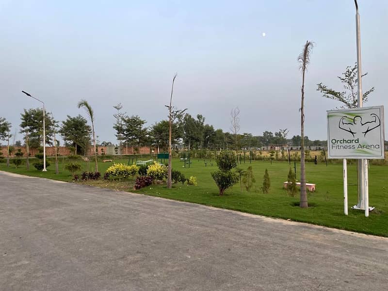 Orchards Green Farmhouse Land on Easy Installment Available on Bedian Road Lahore 3