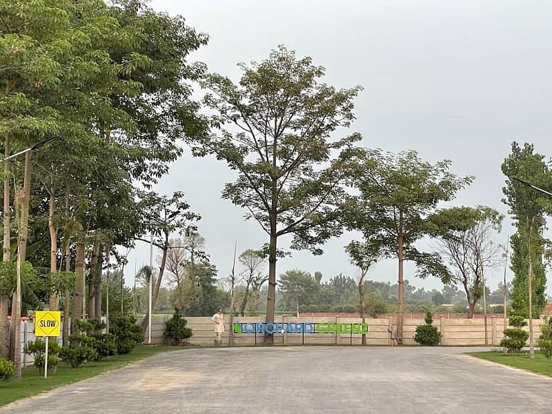 Orchards Green Farmhouse Land on Easy Installment Available on Bedian Road Lahore 5