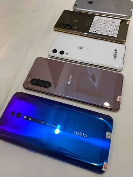 new phones  sony , oppo , iphone , arrows, rakuten hand 0