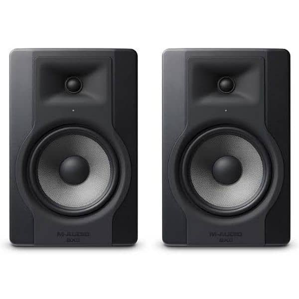 M Audio Bx8 D3 Active Studio Monitor Speakers Pair 0