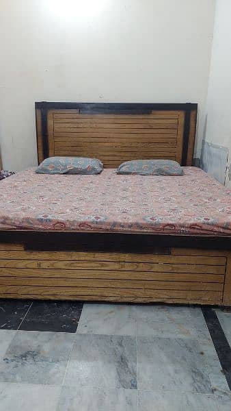 King Size Double Bed - 72x78 Size - Urgent Sale 0