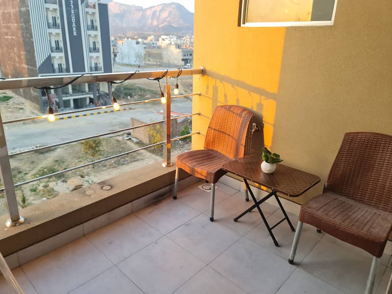 Furnished Apartment 2 Bed For Sale B-17 Islamabad 15