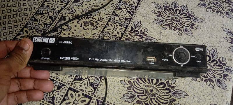 dish tv 2 dish 1 receiver chlti halat 1