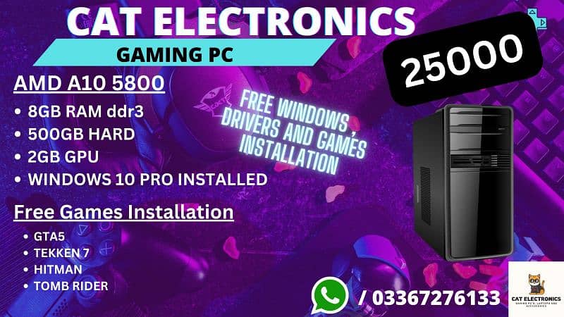 Full Gaming Setup/ RGB Gaming Setup / Gaming PC 7