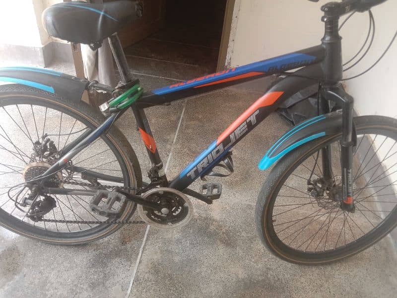 Sports Bicycle with gear mounted 10/ 9 Condition 0