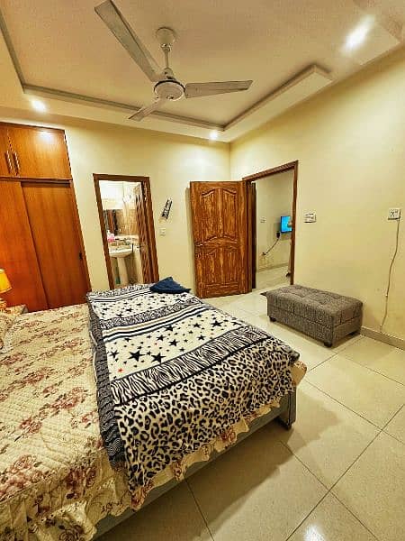 1 BHK luxury For Daily Rent, best Option 4 Families, Couples in E-11/2 2