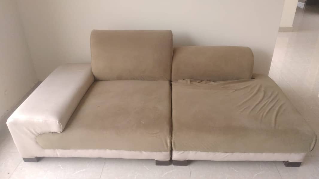 Moderrn low height spacious sofa for sale 1