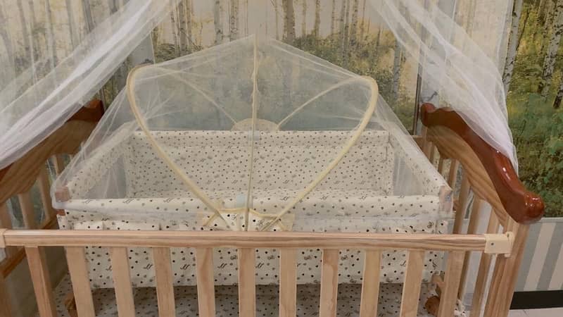 Wooden Babycot for sale 1