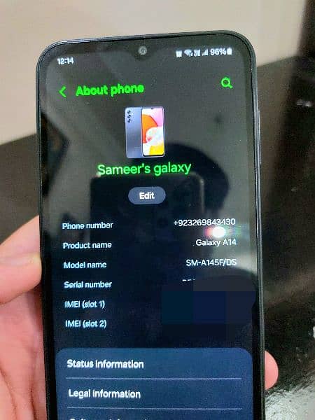 Samsung Galaxy a14 6/128gb for sale 6