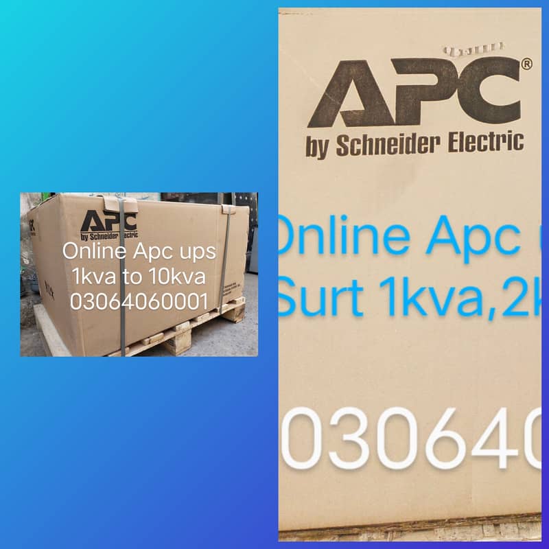 APC SMART UPS 3000va 2700watt 48v Pure sine wave ups long backup model 8