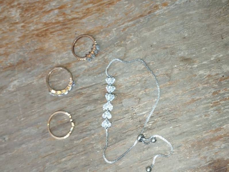 Artificial Ring and Bracelet set 1