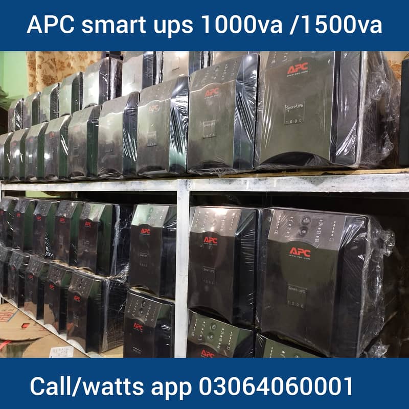 APC smart Ups 650va 400watt with battery pure sine wave ups 0