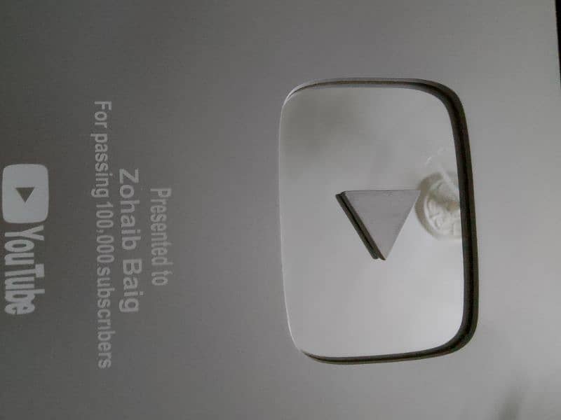 silver play button for sale 1