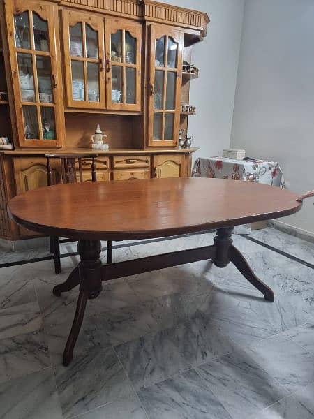 Vintage Wooden Dining Table 2