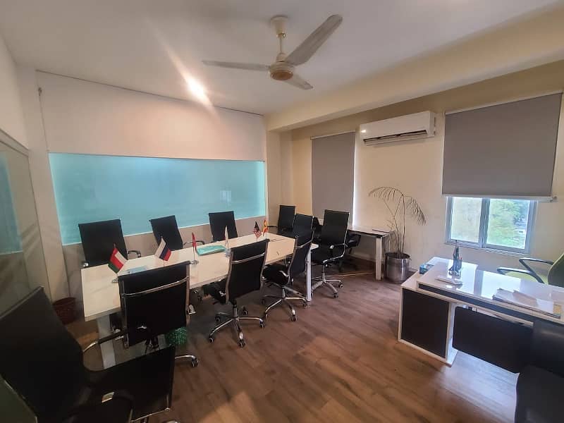 2200 Sqft Fully Furnished Office Available On Rent Only for Night 6Pm To 8 Am 1