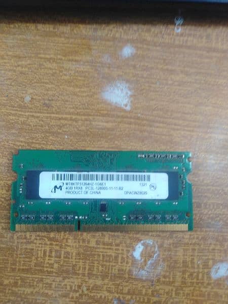 Micron DDR3 4GB ram for LAPTOP 1