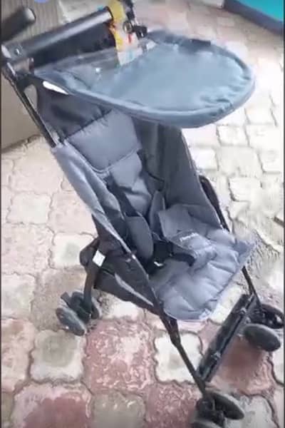 Kids Stroller with uptown Rider for Attachment 0