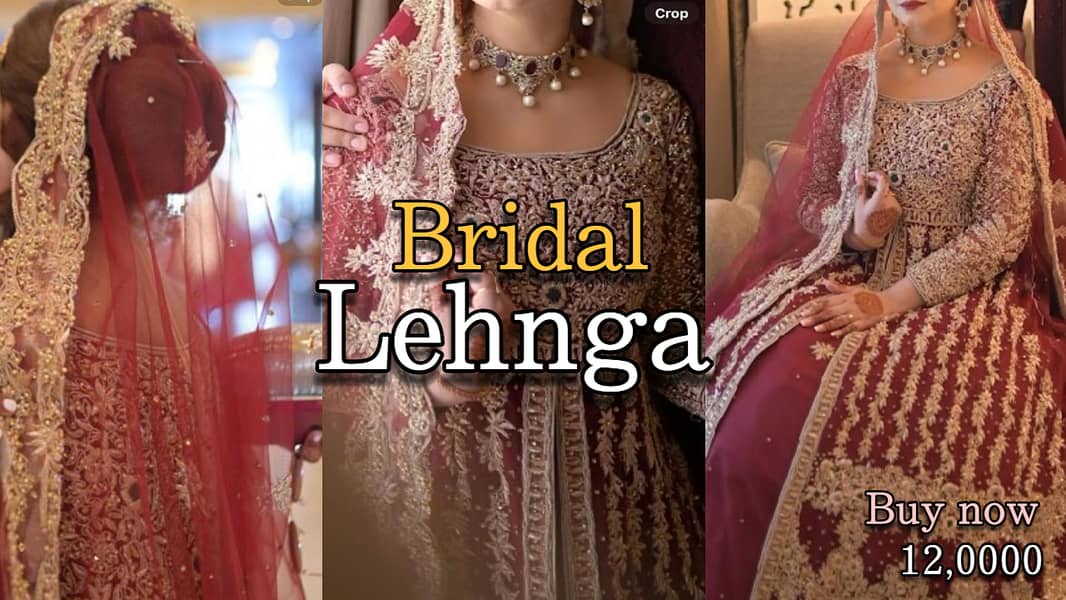 Bridal Dress | Wedding Dress | Bridal Lehnga | Designer Bridal Dress 0