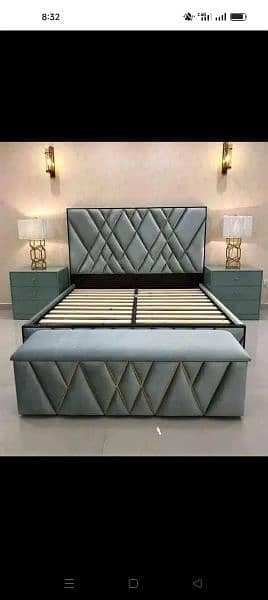 double bed bed set 6