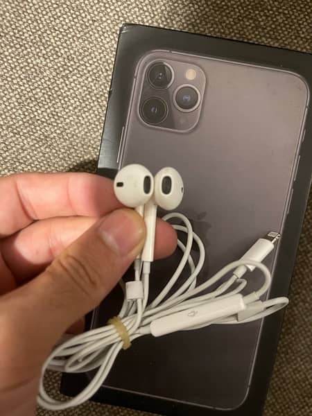 Iphone 11 Por Max 100% Original Box Pulled Handfree Hy 2