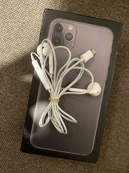 Iphone 11 Por Max 100% Original Box Pulled Handfree Hy 4